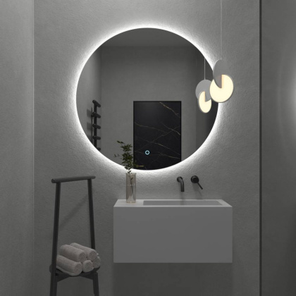 Зеркало Onika Сола 60 с LED подсветкой, круглое Зеркало Onika Сола 60 с LED подсветкой, круглое