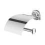 Держатель для туалетной бумаги Like с крышкой, 5,5х12,8х17,5 см, хром, A80341500