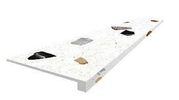 Ступень 620070002369 Палладио Уайт 120 Фронт Ступень 620070002369 Палладио Уайт 120 Фронт