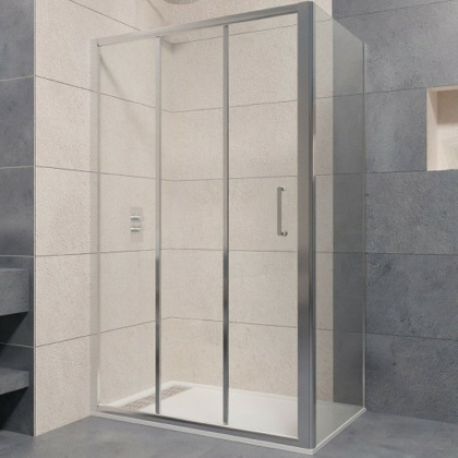 Душевой уголок RGW Passage PA-73 140х70 060873147-011 профиль Хром стекло прозрачное