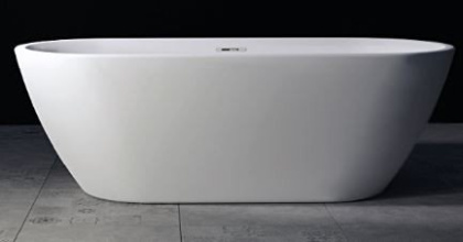 Акриловая ванна Riho Inspire 160 velvet - CHROM 