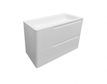 Тумба подвесная под умывальник Kare Luxe 800х450 2 ящика (ШхГхВ) 798х446х607