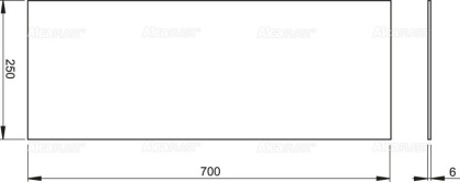 Звукоизоляционная плита для подвесного умывальника