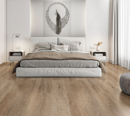 Плитка виниловая Royce Enjoy H308  Дуб Блэкрок (3,5мм/42кл/2,16м2) (1 200мм*180мм), м2