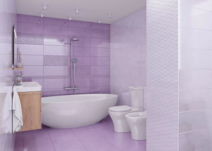 10100000589 Плитка облиц. Viola GT Сиреневый 60*25 02_ 1 \57,6