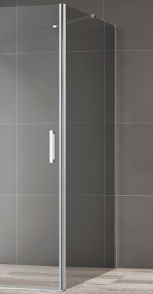 SLIDER-100-GL-FIX-C-GM Боковая панель без пристенного профиля, 937х1942, прозрачное