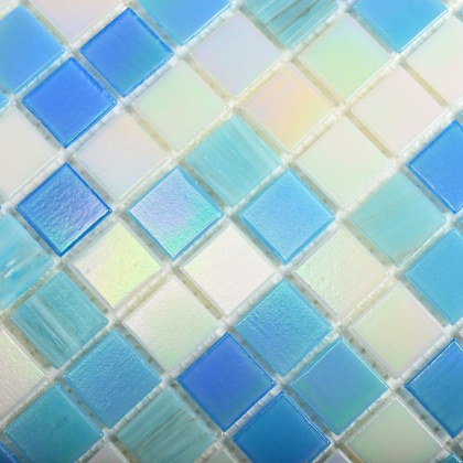 Мозаика стеклянная Ocean (чип 4*20*20) 327*327(20шт.-2,139м2), м2 Мозаика стеклянная Ocean (чип 4*20*20) 327*327(20шт.-2,139м2), м2