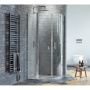 Душевое ограждение EXCELLENT Mazo 100х100 полукруг (хром) Душевое ограждение EXCELLENT Mazo 100х100 полукруг (хром)