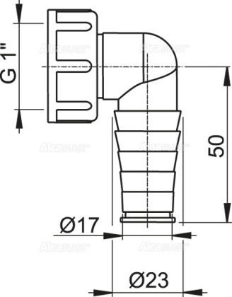 Штуцер G1"/17–23 Штуцер G1"/17–23