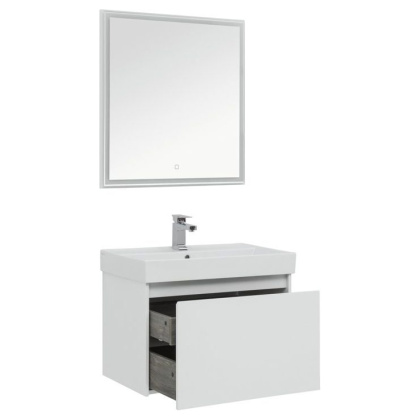Мебель для ванной Aquanet Nova Lite 75 белый (1 ящик) Мебель для ванной Aquanet Nova Lite 75 белый (1 ящик)