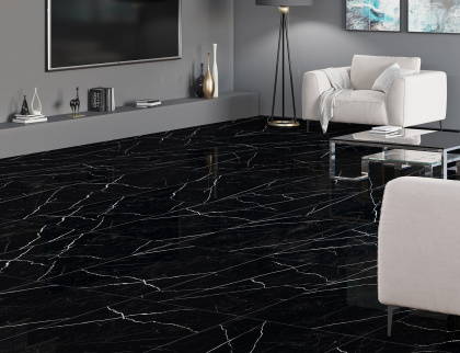 Керамогранит NERO MARQUINA 2700х1200х6мм (MATT)