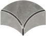 Декор Риальто наборный матовый 40x31,5x0,9
