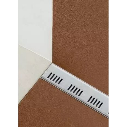 Решетка для водоотводящего желоба, нержавеющая сталь-глянец