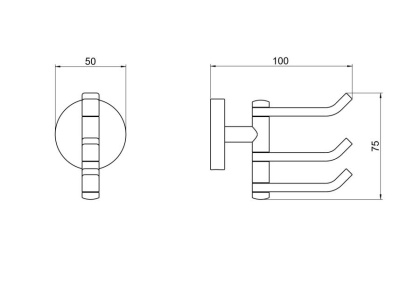 Крючок тройной AQUATEK AQ4632CR БЕТТА