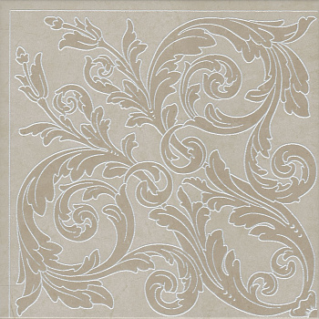 Декор HGD\A500\SG1687 Монсанту бежевый светлый (40,2см*40,2см*8мм) (4шт/0,646м2) орнамент, шт