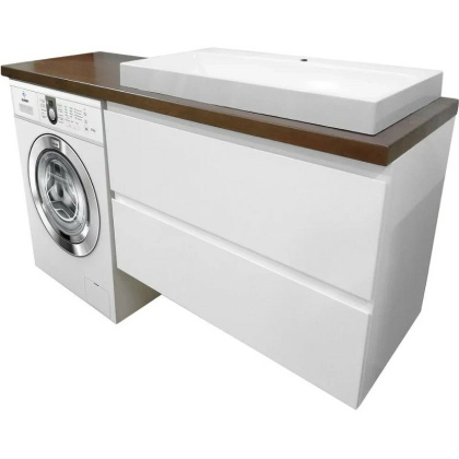 Комплект мебели Malibu Luxe 1550х500 правосторонний подвесной 2 ящика (ШхГхВ) 898х476х607 Комплект мебели Malibu Luxe 1550х500 правосторонний подвесной 2 ящика (ШхГхВ) 898х476х607