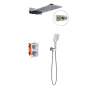 Душевой комплект VSFW-103TCH термостатический встраиваемый, двухрежимный, хром