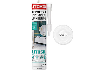 Герметик силиконовый LITOSIL 280,Белый