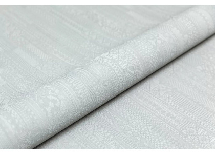 Обои виниловые Ажур база универсальная, серый светлый