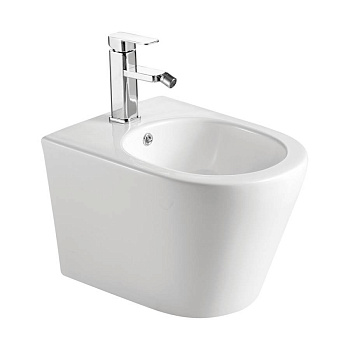 Биде ABBER Bequem AC1151 подвесное белое Биде ABBER Bequem AC1151 подвесное белое