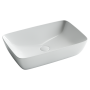 Умывальник чаша FORM накладная прямоугольная 580*380*145мм