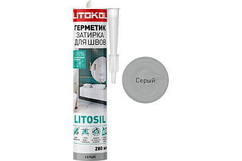 Герметик силиконовый LITOSIL 280,Серый