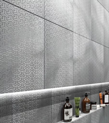 Декор HGD\C371\6399 Ломбардиа серый темный 40см*25см*8мм (1уп/10шт/)матовый, шт