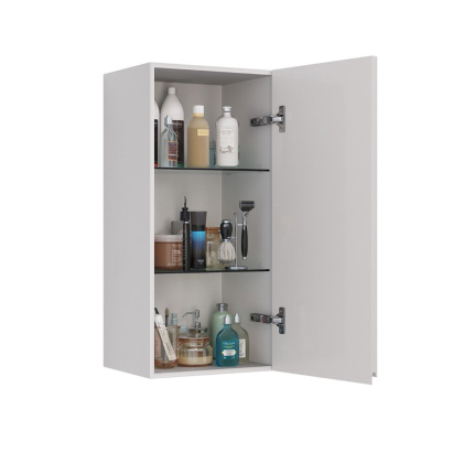 Полупенал Lemark VEON 35см подвесной, 1 дверный, правый, цвет корпуса, фасада: Белый глянец Полупенал Lemark VEON 35см подвесной, 1 дверный, правый, цвет корпуса, фасада: Белый глянец