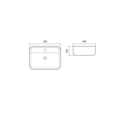 Раковина Акватек Вега AQ5506-00 Раковина Акватек Вега AQ5506-00