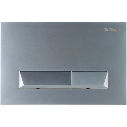 Кнопка смыва BelBagno MARMI, цвет-хром матовый