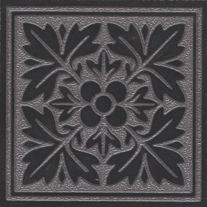 Вставка Тьеполо 1 матовый обрезной 9,6x9,6x0,9