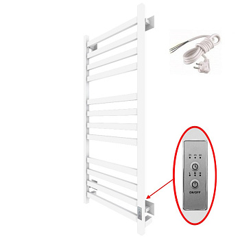 Полотенцесушитель Пэк сп 21 кв 100х40 белый ВГП