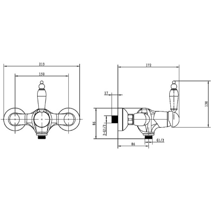 Смеситель для душа_Комплект Смеситель для душа_Комплект