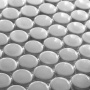 Керамическая мозаика, Penny Round Grey Glossy, Shapes