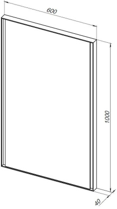 Зеркало Allen Brau Infinity 60 1.21019.BL черный Зеркало Allen Brau Infinity 60 1.21019.BL черный