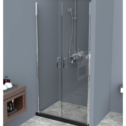 Душевая дверь BelBagno UNO-B-2-90-C-Cr