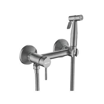 Гигиенический душ Shevanik S107T латунь, оружейная сталь