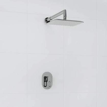 A12831 Встраиваемый комплект для душа с верхней душевой насадкой Wasserkraft A12831 Встраиваемый комплект для душа с верхней душевой насадкой Wasserkraft