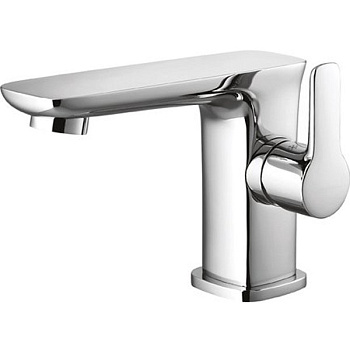 TESORO-F-LS-01-W0 Смеситель на раковину без донного клапана