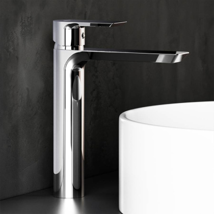 470250000 Apollo Высокий смеситель для умывальника, хром