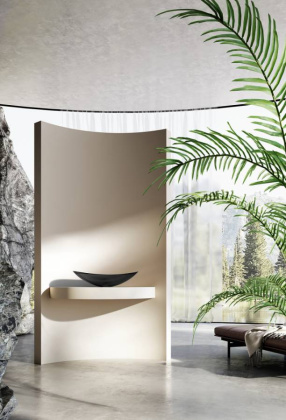 Раковина накладная прозрачная ABBER Kristall AT2808Onyx черная Раковина накладная прозрачная ABBER Kristall AT2808Onyx черная