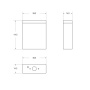 ACQUA Бачок BB340T ACQUA Бачок BB340T