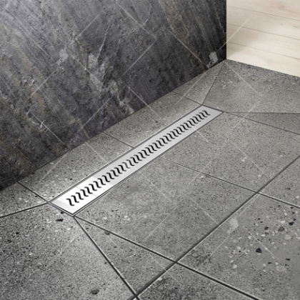 Душевой трап RGW SDR-01-E1 120х9см, 21210112-01