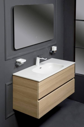 Тумба без раковины Vallessi 100*46cm LIGHT OAK мат. 2 полки 837-100-L Boheme Тумба без раковины Vallessi 100*46cm LIGHT OAK мат. 2 полки 837-100-L Boheme