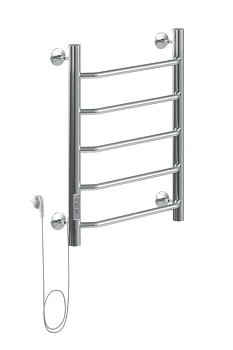 Полотенцесушитель электрический Aquanet Fiona 60х50 Тэн слева