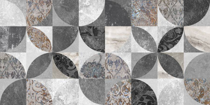 Плитка настенная 34085 Focus серый узор 25*50 (12шт/1,5м2), м2