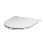 Сиденье для унитаза быстросъемное с микролифтом, 3,8х37,1х44,1 см, белое, C117853WH Awe
