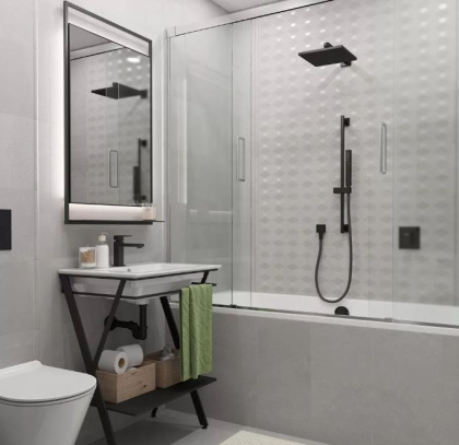 Керамогранит DD201900R Про Матрикс серый обрезной 30*60*11 (8шт/1,44м2), м2