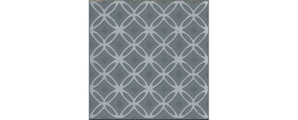 Декор VT\A607\1335 Агуста  1 синий матовый 9,8см*9,8см*7мм (1уп/30шт/), шт