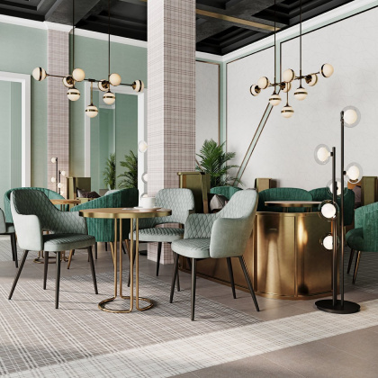 Обои виниловые Кутюр мотив, серый светлый Обои виниловые Кутюр мотив, серый светлый